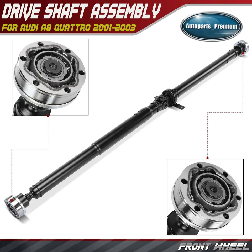 Conjunto de eje de transmisión trasero para Audi A8 Quattro 2001-2003 transmisión automática Foto 1 de 4