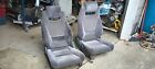 1987 Toyota CELICA GT-S  Driver and Passenger Front SeatS GRAY USED OEM