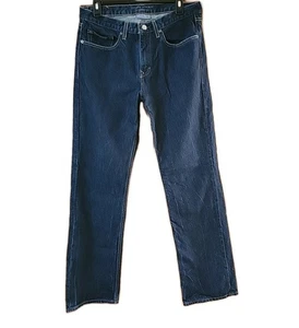 Banana Republic straight fit men's 32x32 jeans dark wash Euc - Picture 1 of 7