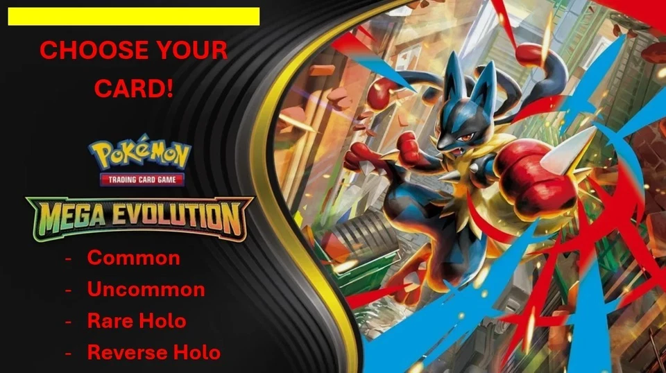 Pokémon TCG - Mega Evolution ME01 - Choose Your Card! - Build your playsets! - Image 1 of 1
