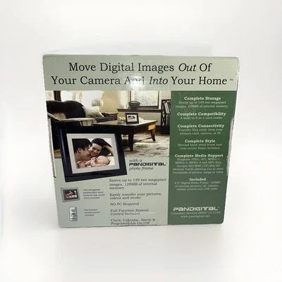 Pandigital 8 inch LCD Digital Photo Frame - Image 1 of 4
