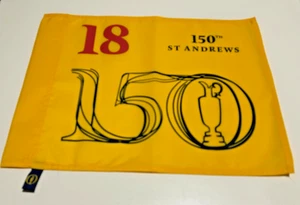 The Open St Andrews 150th 2022 18th official Flag Brand New - Picture 1 of 2