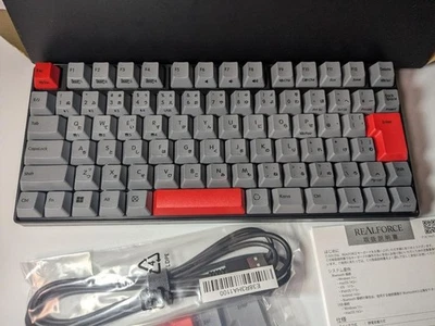 Topre REALFORCE RC1 RGB Keyboard Limited Edition Japanese Layout Japan Used - Image 1 of 3