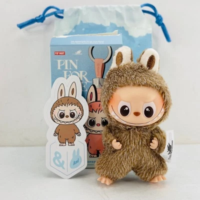 POP MART Labubu The Monsters Pin For Love Series Mini Vinyl Plush Doll Pendant & - Image 1 of 4
