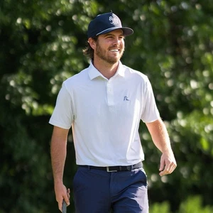 Polo de rendimiento Rhoback Solid para hombre manga corta talla XL - Imagen 1 de 7