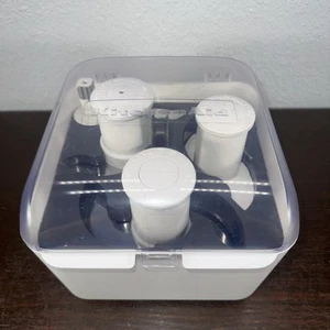 KitchenAid Food Processor Attachments Blades Discs Dough Blade Storage Case  - Picture 1 of 4