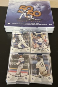 2024 Topps 50/50 Shohei Ohtani - 86 Card Lot - No Dupes - Orignal Empty Box - Picture 1 of 4