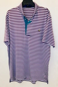 GREYSON GOLF ALLEGHANY POLO MENS SIZE L Large THISTLE REGULAR | $120 Retail - Picture 1 of 8
