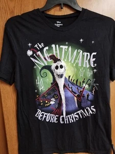 Nightmare Before Christmas Disney T Shirt Large - Picture 1 of 2