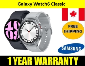 Samsung Galaxy Watch6 Classic-WIFI ONLY-Unlocked - Good - Imagen 1 de 3