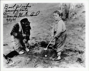 George Spanky McFarland Autogramm Our Gang Little Rascals - Bild 1 von 1