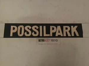 Possilpark Possil Park - KMG Scotland Maryhill Depot Glasgow Bus Blind 35” GIFT - Foto 1 di 12