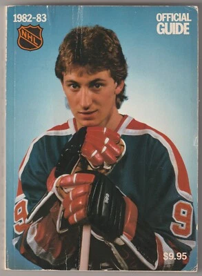 1982-83 National Hockey League Official Guide---Oilers Wayne Gretzky - Image 1 of 2