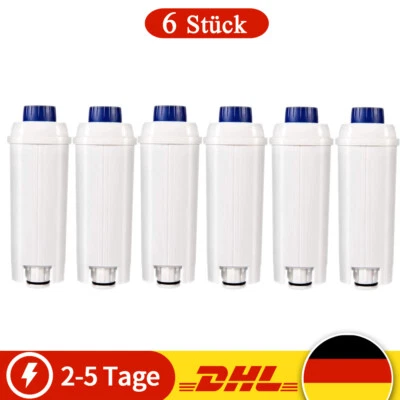 6 Wasserfilter für DeLonghi Magnifica S ECAM 22.110.B Kaffeevollautomat DLSC002