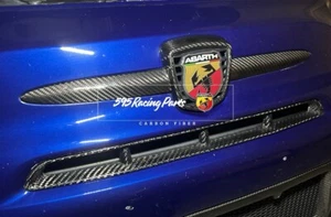 Cover Logo Anteriore in VERO CARBONIO per Fiat 500 Abarth 595 - 695 - Imagen 1 de 7