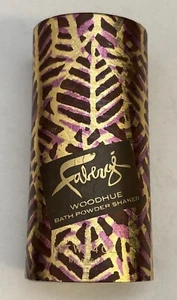 Woodhue Bath Powder Shaker 4.0 Oz. By Faberge VINTAGE NEW without Box - Picture 1 of 4