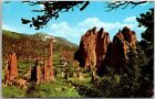 Postcard: Vista of the Garden of the Gods, Pikes Peak Region, Colorado A68