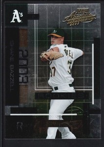 SHANE BAZZELL 2003 ABSOLUTE MEMORABILIA NATIONAL EMBOSSED ATHLETICS SP #3/5