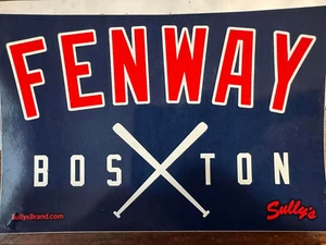 Forver Fenway Park Boston Red Sox vinyl sticker baseball bats - Picture 1 of 1