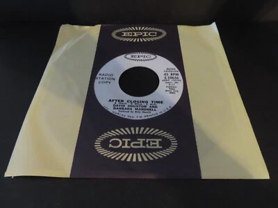 AFTER CLOSING TIME by BARBARA MANDRELL-Rare RADIO STATION COPY 45 VINYL--VINYL Foto 1 de 4