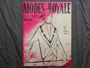 Modes Royal Pattern Book Fall & Winter 1955-56 Inc. Jardin Des Modes - 9 1/4x12 - Imagen 1 de 10