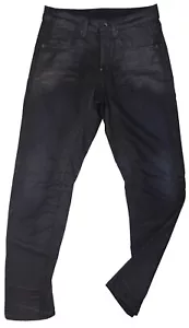 G-Star Raw Jeans Pants Men's Black Leather Style Waist 29 In Inseam 32 In Cotton - Picture 1 of 8