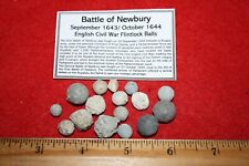 English Civil War Battle of Newbury 1643 Pistol Musket ball 1 per bid