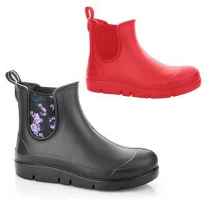LEMIGO leichte EVA Gummistiefel kurz Gummistiefeletten Chelsea Boots Stella - Bild 1 von 12