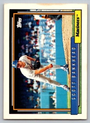 1992 Topps - Scott Bankhead #155 - Image 1 of 2