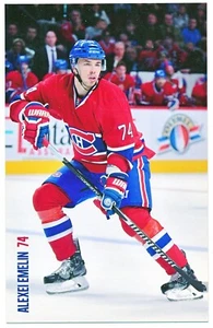 2014-15 ALEXEI EMELIN MONTREAL CANADIENS TEAM ISSUE POST CARD - Picture 1 of 1