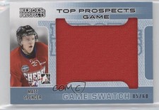 2014 ITG Heroes and Prospects Top Game Used Jersey Blue /60 Matt Spencer #TPJ-10
