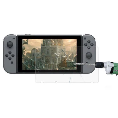 NEU Schutzglas Display Schutzfolie Für Nintendo Switch Konsole Panzerfolie 9H NS