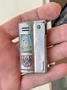 Very Rare Vintage Ferris Wheel Logo Imco Streamline Austria 6800 Lighter - Picture 1 of 5