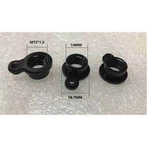 Bicycle Thru Axle Nut M12x1.5mm Cap Thread Pitch Axle Screw Accessories - Picture 1 of 1