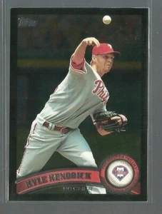 2011 Topps Wal-Mart Black Border #341 Kyle Kendrick (ref 57775) - Picture 1 of 1