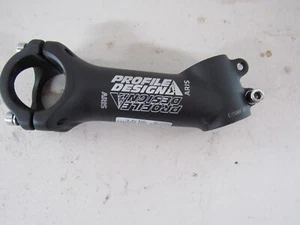 Profile Design Aris 110mm x 31.8mm Stem +25 Black 1 1/8 New - Picture 1 of 5