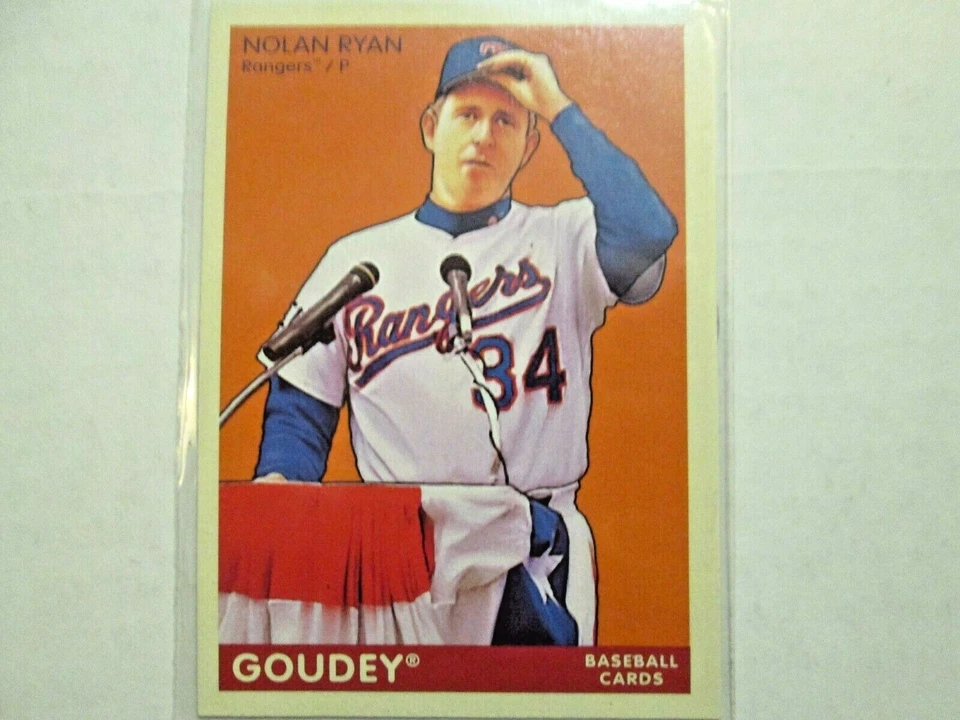 2009 Upper Deck  Goudey Nolan Ryan Texas Rangers  Foto 1 de 1
