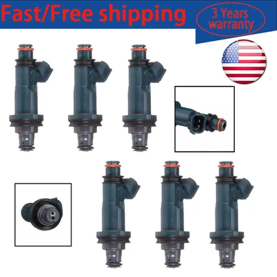 Injetor de combustível 6 peças FJ333 para Lexus 2000-2001 ES300 e 2000-2003 RX300 3.0L V6 - Imagem 1 de 4