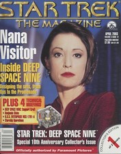 Star Trek The Magazine 2003 April Nana Visitor Inside Deep Space Nine Cvr-1  C-9