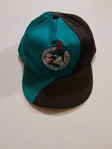 MLB Baseball VINTAGE Marlins "Billy" SUPERCUTS Exclusive Cap/Hat MINT Blue/Black - Picture 1 of 8