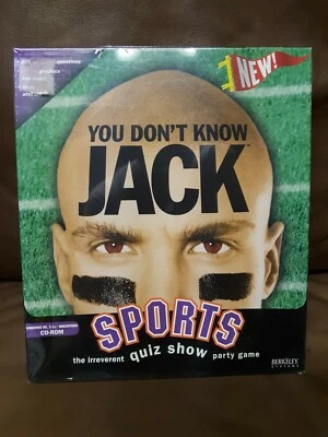 You Don't Know Jack Sports (PC/MAC-CD, 1996) Win/Mac - NEW  - Image 1 of 4