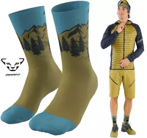 DYNAFIT Stay Fast Gráfico Trail Run Calcetines Transpirables Absorbentes Anti Olores Adulto M - Imagen 1 de 6
