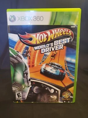 Hot Wheels Worlds Best Driver Xbox 360 CIB Microsoft Xbox 360 Complete w Manual - Image 1 of 4