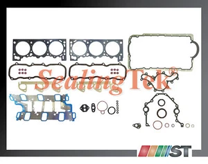 Kit de junta completa de motor Ford 4.0 245 V6 OHV VIN X Fit 95-96 con junta de sartén de aceite - Imagen 1 de 1