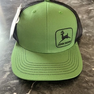 LP82941 Cappello/Berretto a rete morbida nero e verde con licenza John Deere - Foto 1 di 8
