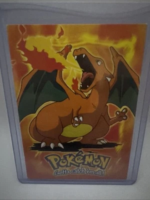 Charizard #06 E6 OF 12 - Pokemon Topps TV Animation Trading Card  - Image 1 of 2