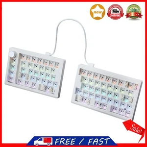 Split Mechanical Keyboard Kit RGB Gasket Customization Keyboard for Friend Gift - Afbeelding 1 van 12