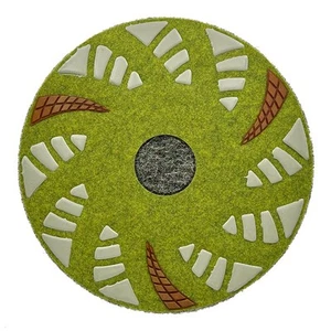 17" Phenolic Polishing Pads for Floor Machines and Burnisher Buffers, Dry or ... - Picture 1 of 3