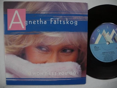 AGNETHA FÄLTSKOG I Won't Let You Go 45 7" single 1985 Sweden Polar EX - Image 1 of 2
