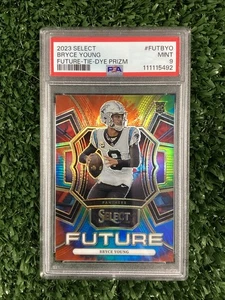 Bryce Young 2023 Select Future Tie Dye Prizm /25 PSA 9 (RC)  Panthers -MC - Picture 1 of 2